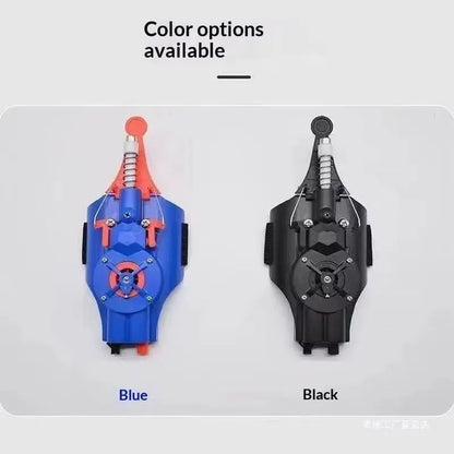 Electric Auto Retractable Web Shooter Wrist Mounted Web Launcher Novelty Cosplay Prop for Adult Role Play Collectible Ornament