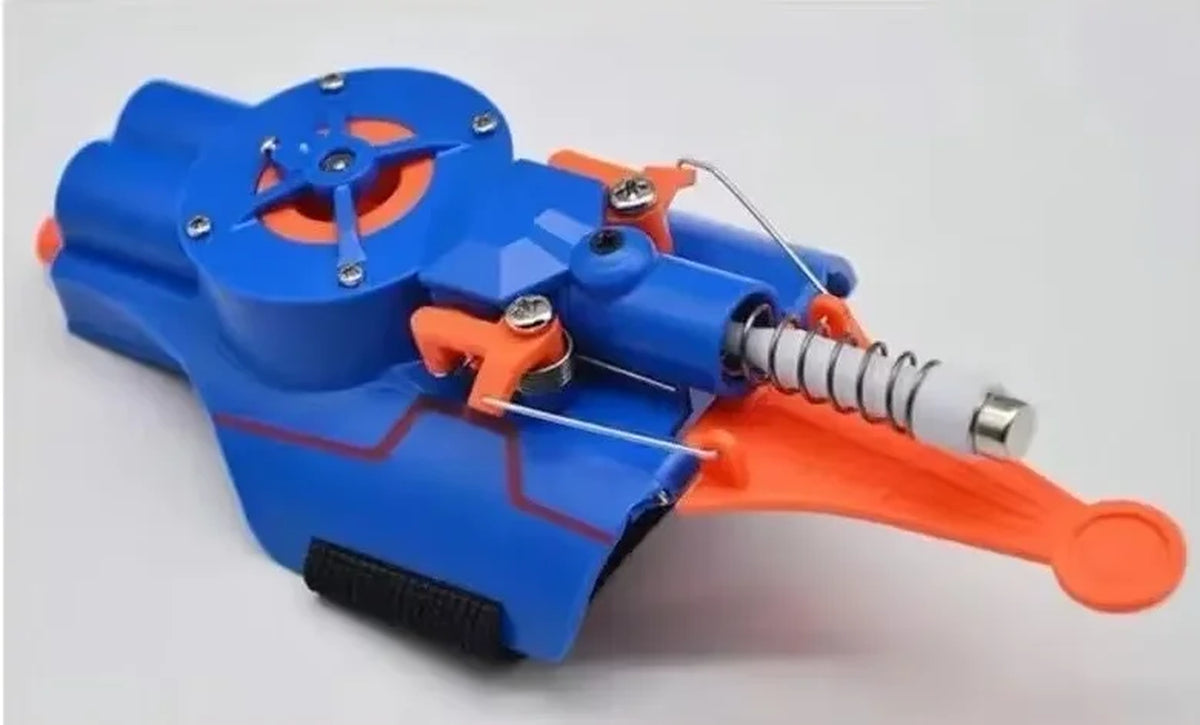 Electric Auto Retractable Web Shooter Wrist Mounted Web Launcher Novelty Cosplay Prop for Adult Role Play Collectible Ornament
